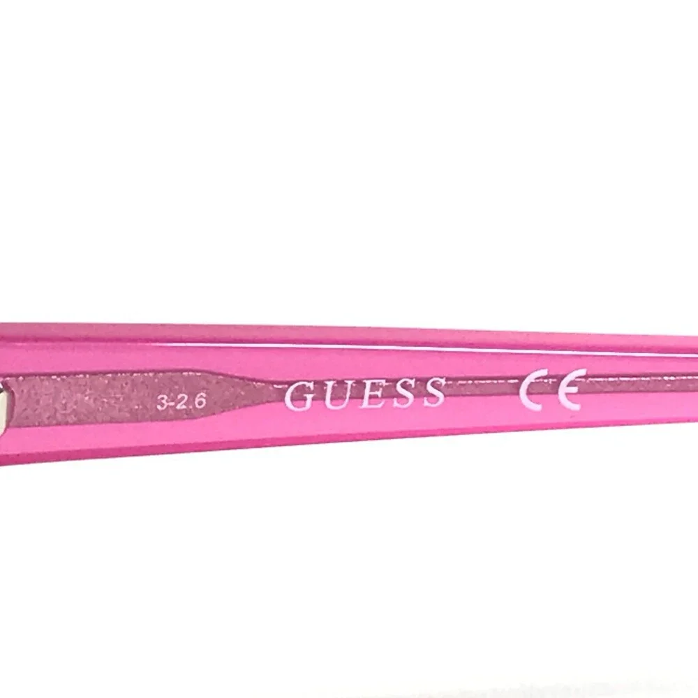 Guess Eyeglasses Frames GU2541 074 Clear Pink Brown Tortoise Cat Eye 54-17-135